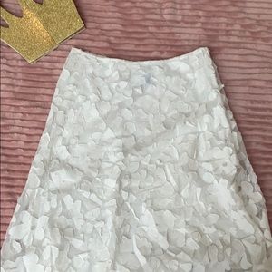 Cache Long white skirt